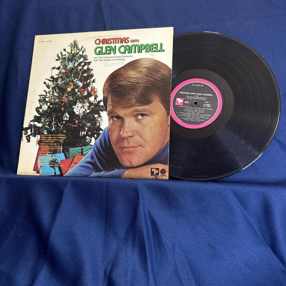 Christmas with Glen Campbell LP christmas #vinyl